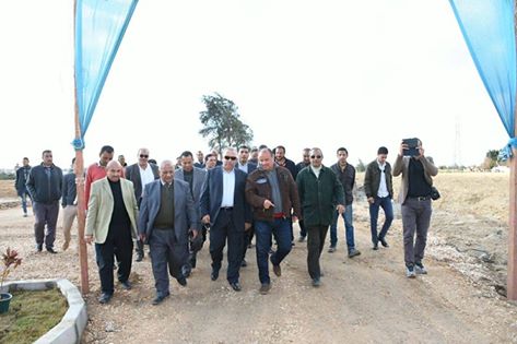 محافظ الشرقية يتفقد محطة مياه الشرب أبو شلبي بفاقوس