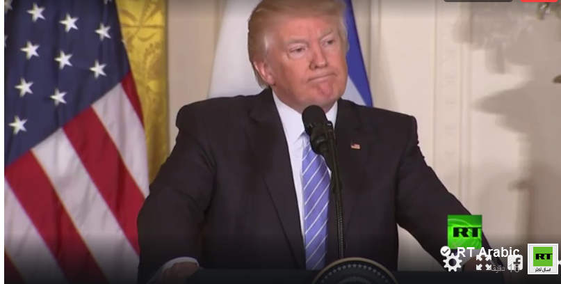 شاهد بث مباشر لمؤتمر ترامب ورئيس الوزراء الاسرائيلي