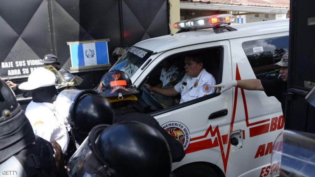 وفاة 19 شخص في حريق بدار رعاية اطفال في  غوانتمال