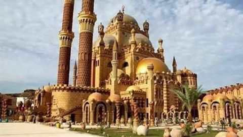 وزير الاوقاف يفتتح مسجد الصحابه بمدينة شرم الشيخ