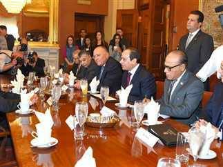 قمة خماسية في البيت الابيض في يوليو بين ترامب والسيسي ..