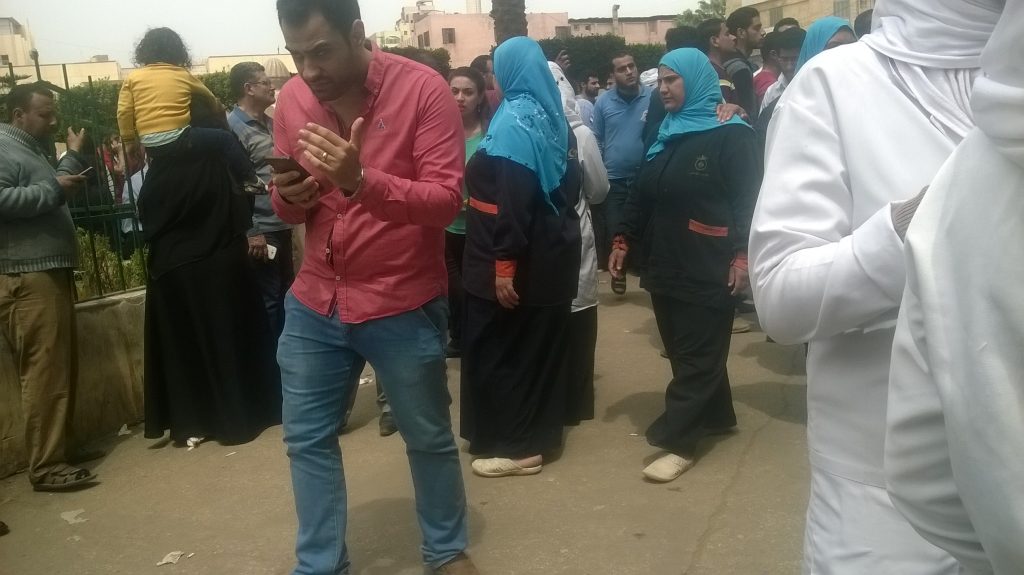 الصحة :  سقوط 27 قتيل و75 مصاب في أنفجار كنسية ماري جرجس بطنطا اليوم