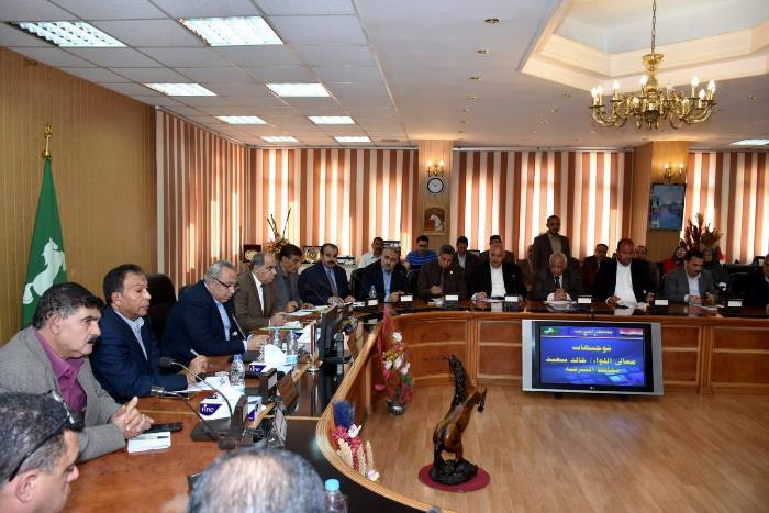 حصر المنشآت والأنشطة الخاصة بنطاق دائرة المحافظة للتأكد من توافر إشتراطات الأمن الصناعي