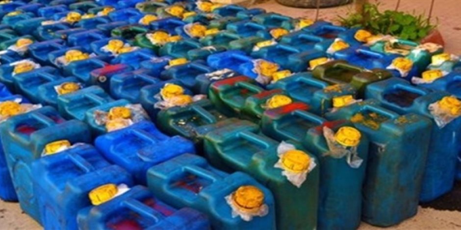ضبط 3300 لتر سولار مدعم ونصف طن ملح قبل بيعهما بالسوق السوداء في الغربية