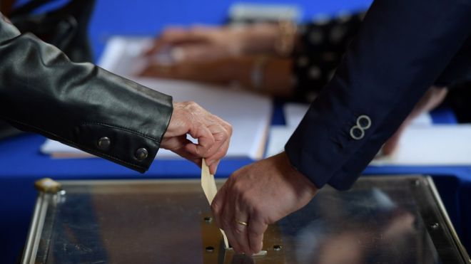 “الفرنسيون يصوتون” في وسط اجراءات امنيه مشدده…