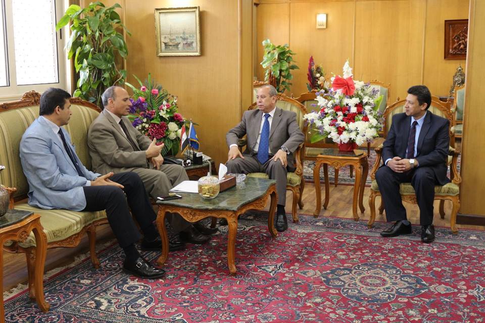 انشاء كلية هندسة بدمياط والأهالى شكراً لمحافظنا..