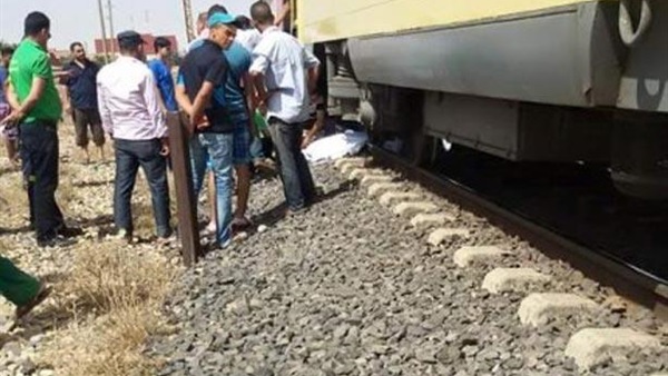 مصرع طفلة فى حادث قطار بالفيوم