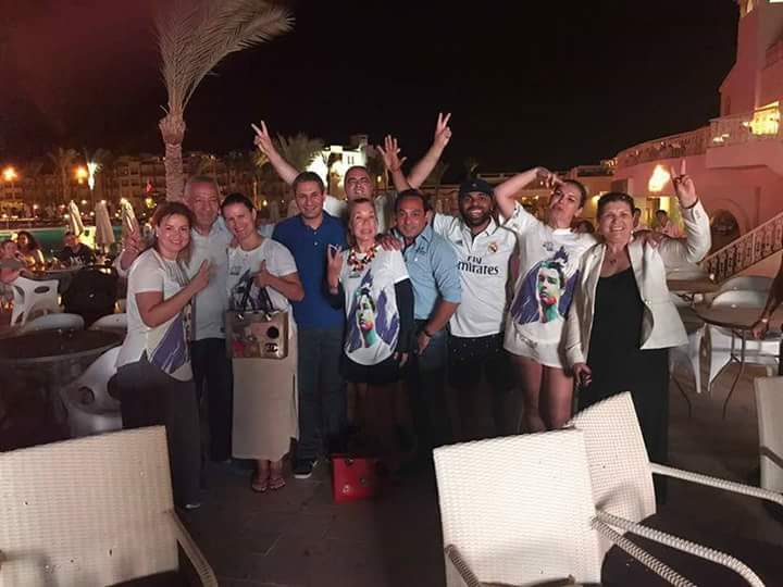 بالصورعائلة رونالدو تحتفل بفوز ريال مدريد بالدورى الأسبانى بالغردقة…
