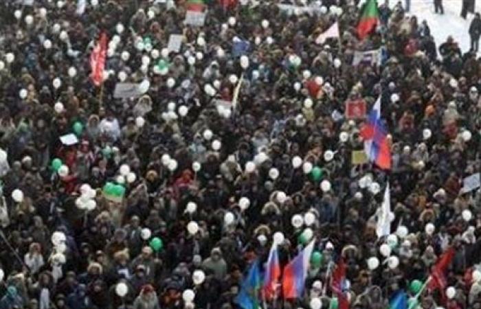 مظاهرات بالالاف تجتاح العاصمة