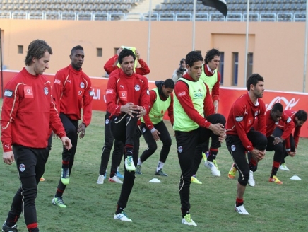 المنتخب ينقل التدريب للملعب الفرعى ببرج العرب بسبب مباراة الاهلى