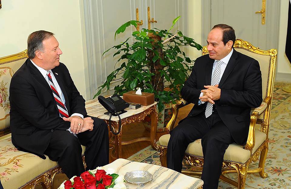 مدير وكالة الأستخبارات الأمريكية يشيد بالعلاقات الأستراتيجية بين مصر والولايات المتحدة