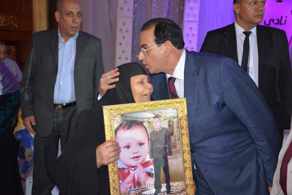 الشعراوي : مصر لن تنسى ابدا شهدائها الذين ضحوا بأنفسهم في سبيل حمايه تراب الوطن