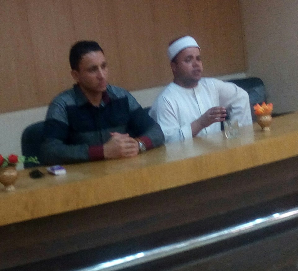 ندوة تحت عنوان  تجديد الخطاب الدينى ضرورة فى مواجهة العنف والتطرف باعلام المحلة