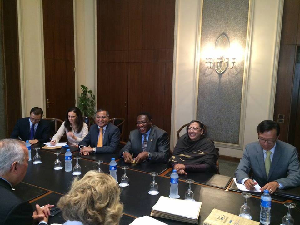 مشيرة خطاب: الدعم الأفريقي والتضامن يضع مسؤولية كبيرة علي عاتقي