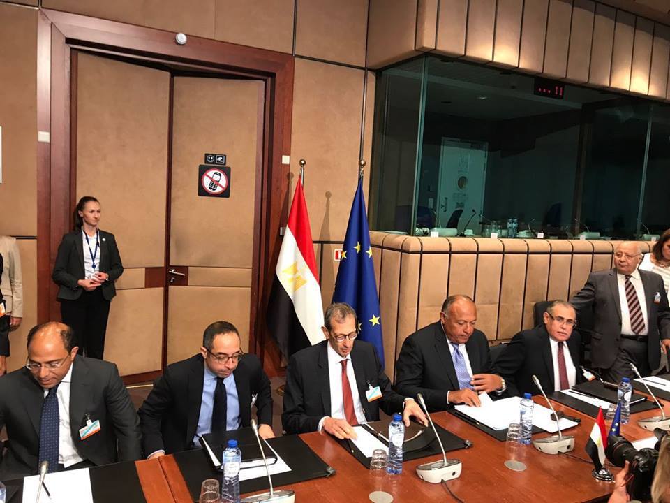 لأول مرة منذ سبع سنوات.. مجلس المشاركة بين مصر والاتحاد الأوروبي ينعقد برئاسة شكري وموجيريني في بروكسل والمتحدث باسم وزارة الخارجية: الحوار المصري الأوروبي عكس عمق وتشعب العلاقة بين الجانبين
