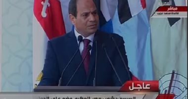 السيسى..علينا إصلاح الاقتصاد والصبر على الأعباء