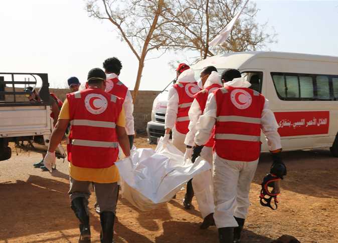 الشكف عن أسماء 7 جثث من المصريين المهاجرين الي ليبيا