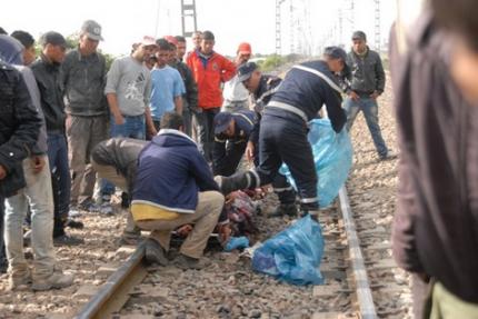 مصرع نجار تحت عجلات القطار بالمحله