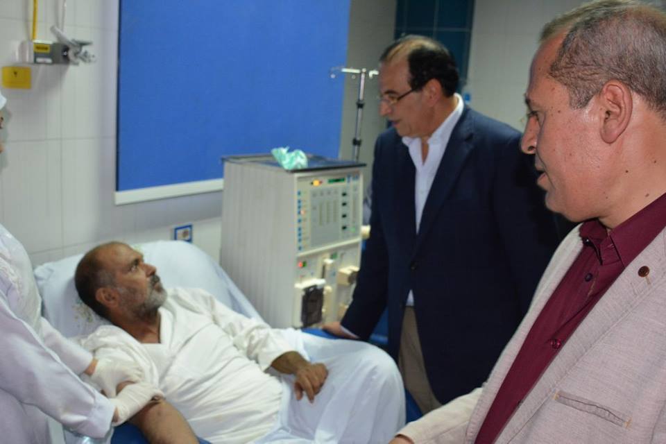 محافظ الدقهلية: رعاية المرضى من أساسيات الحكومة ونسعي لتوفير الرعاية الكاملة