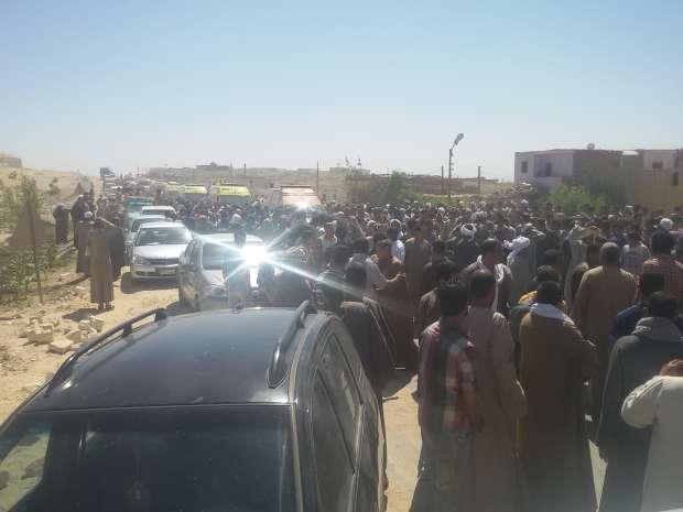 ارتفاع ضحايا حادث أتوبيس بني سويف إلى 15 قتيلًا