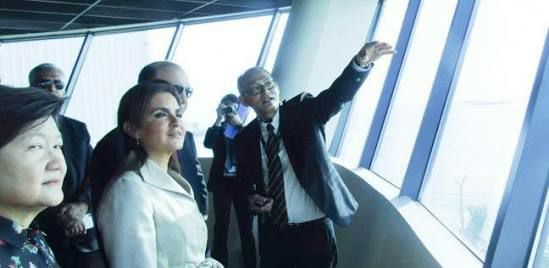 مميش ونصر يزوران ميناء سينغافورة الجديدة في نهايه جولتهما الآسيوية