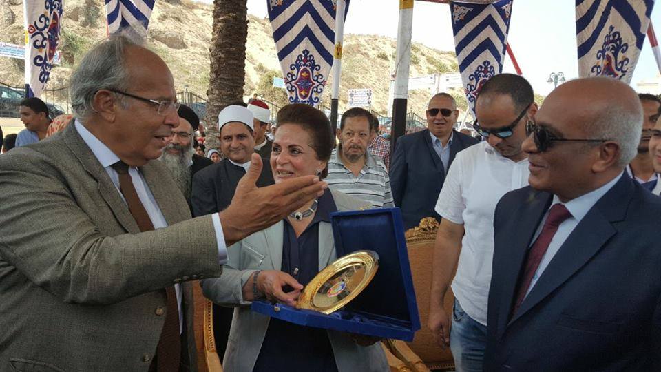 وزير التنمية المحلية فى ضيافة محافظة البحيرة أحتفالا بالعيد القومى