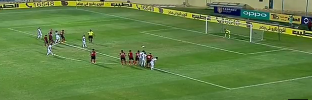 الزمالك يتقدم علي الداخلية بهدفين في الشوط الثاني (فيديو)