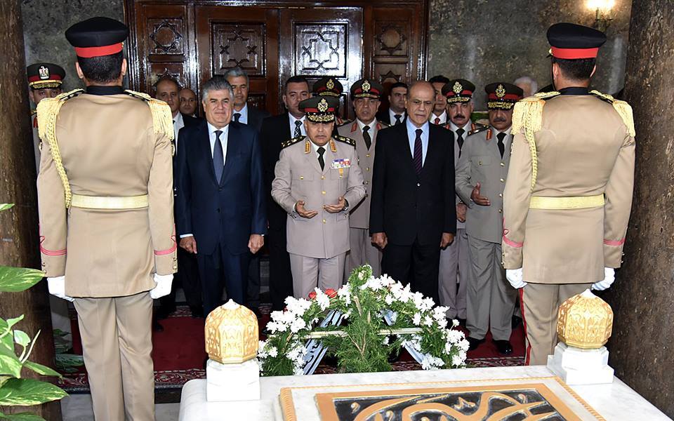 الرئيس / عبد الفتاح السيسي ينيب الفريق أول / صدقى صبحى للمشاركة فى إحياء الذكرى السنوية للزعيم الراحل / جمال عبد الناصر …