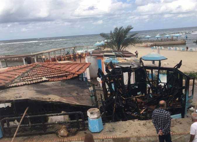 السيطرة على حريق في شاطىء نيو بوريفاج دون حدوث إصابات