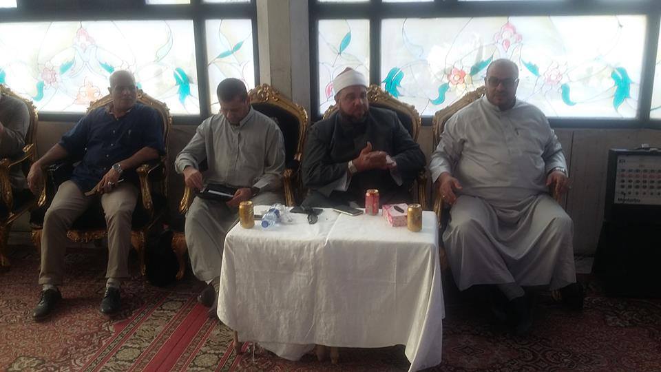 وكيل أوقاف الأسكندرية يلتقى بحملة الماجستير والدكتوراة