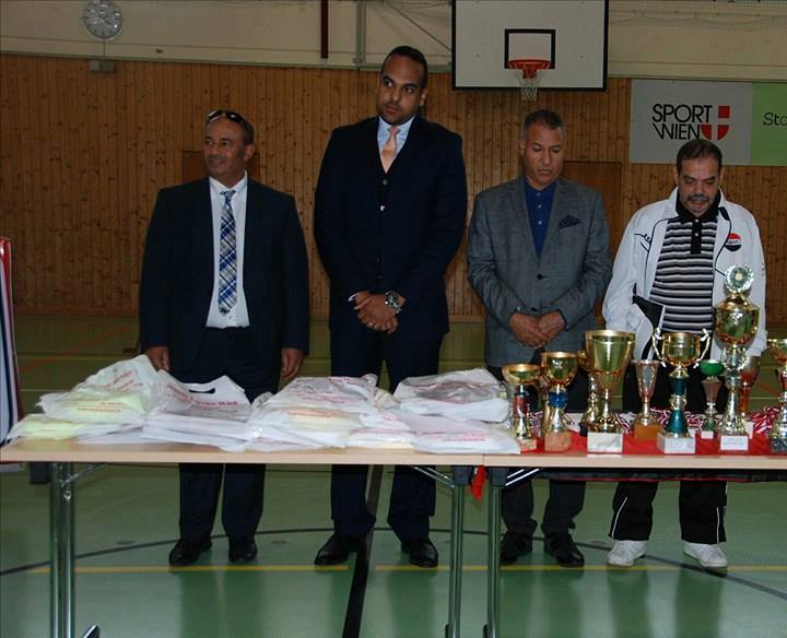 الأتحاد العام للمصريين بالنمسا بطل كأس الوفاء لكرة القدم