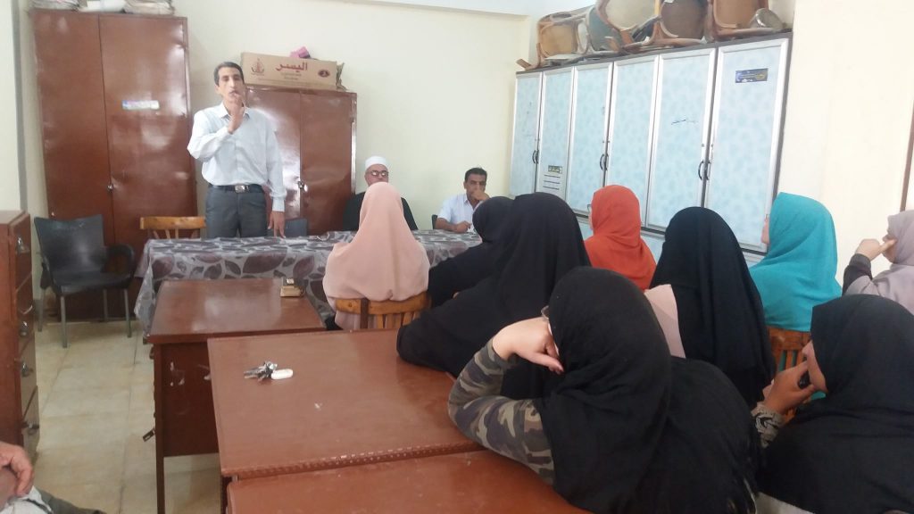 ندوه بعنوان”الإرهاب وكيفية مواجهته فكريا ودينيا ”  بمركز إعلام المحلة