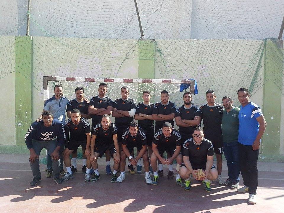 ناصر ملوى لكرة اليد يكتسح بنى مزار ويحتل المركز الثالث