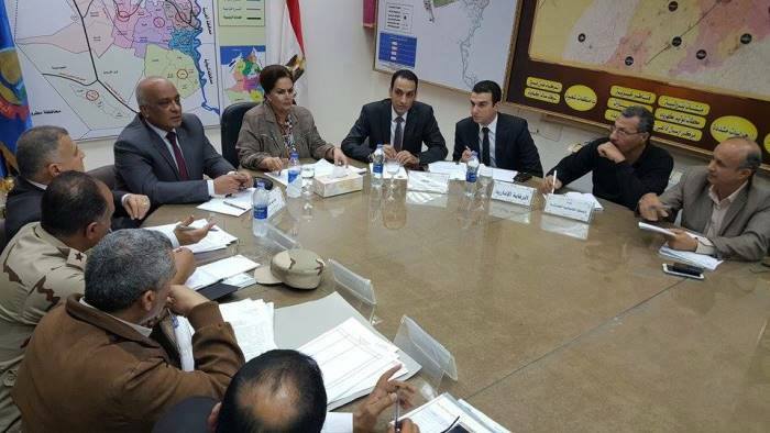 محافظ البحيرة تخصص قطعتى أرض لصالح بوادى النطرون لصالح مديرية أمن البحيرة