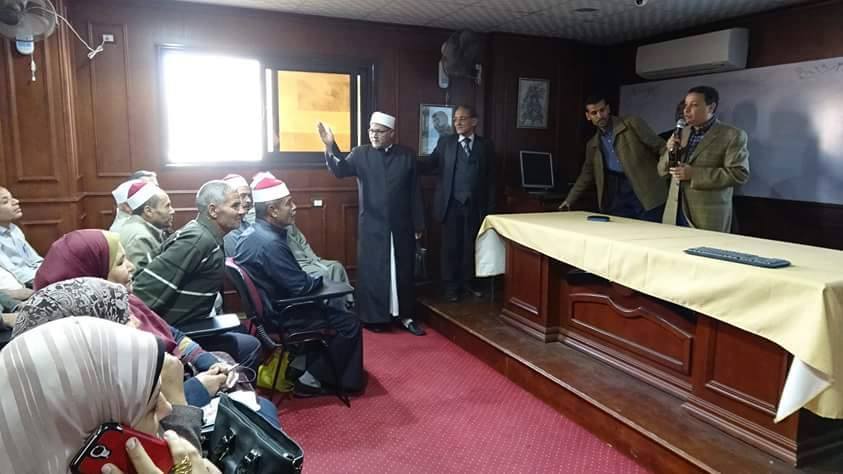 الرواد الأزهرى يستقبل البرنامج التدريبى لشيوخ معاهد الجودة بالمنيا