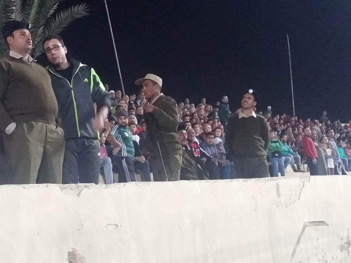 أمن كفر الشيخ يسمح للجماهير بحضور مباراة نبروه.