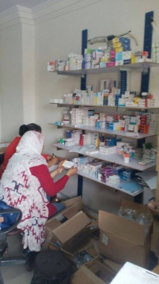 مباحث التموين وصحة الإسكندرية تداهمان مخزن غير مرخص للأدوية بمحرم بك