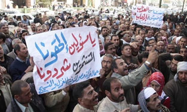 صرف الدفعة الرابعة من المكافأه السنوية لعمال الغزل والنسيج الخميس القادم