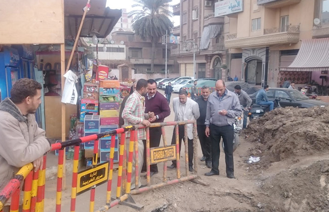 لجنة من الهيئة الهندسية تعاين نفق “الشون” بالمحلة بعد تعدد شكاوي المواطنين