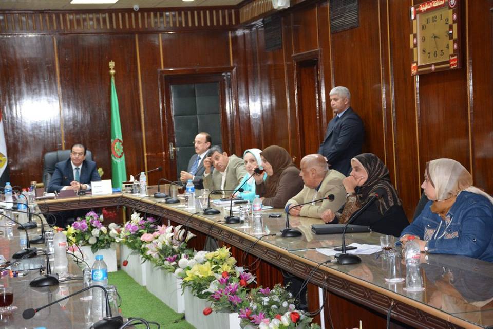 محافظ الدقهلية يستعرض التصور النهائي لتطوير حديقة الهابى لاند لتكون وجهة حضارية وسياحية للمحافظة