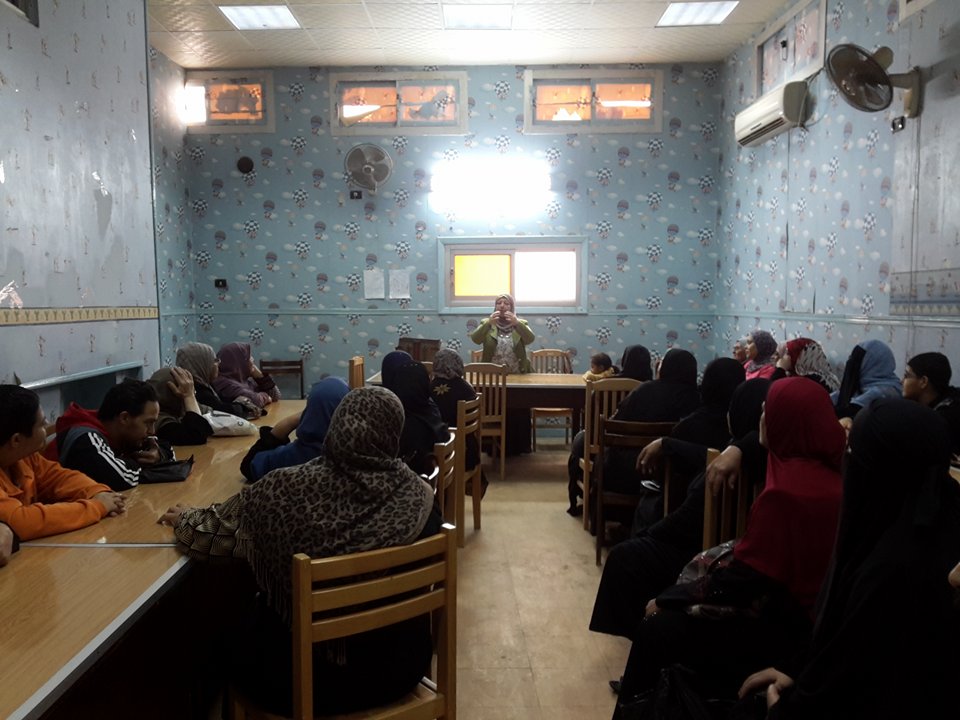 ندوة بعنوان “مخاطر الزواج المبكر ” بـمركز إعلام سيدى جابر