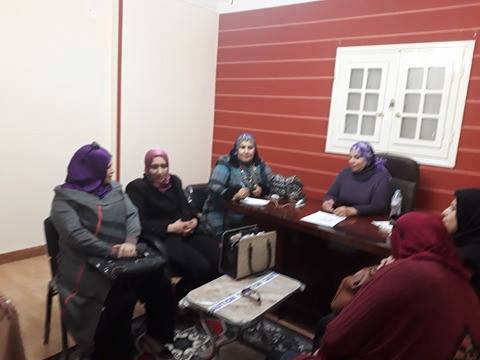 نشوى المصرى أمينة المراة بالمحلة بنقابة الفلاحين النقابة تدين قرارات ترامب والقدس عربيه