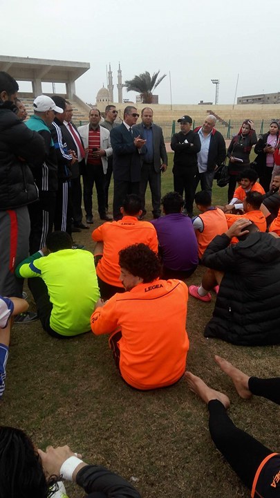 أشرف أبو حليمة يساند كفر الشيخ قبل موقعة غزل المحلة المرتقبة