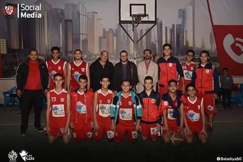 سلة بلدية المحلة يفوز  بدوري الغربية.