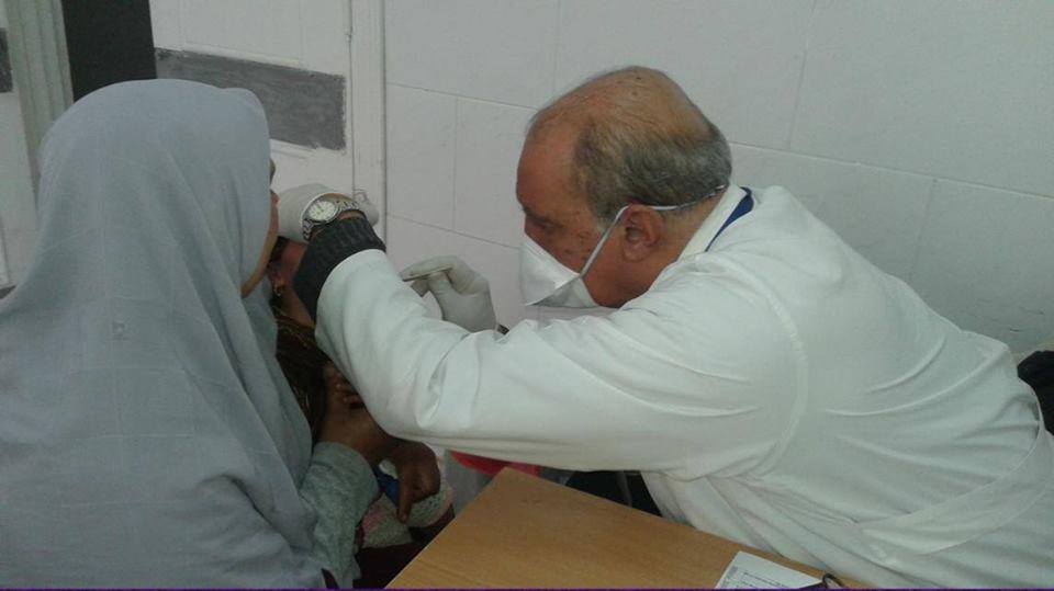 قافلة طبية مجانية لعلاج 1438 مريض بقرية خورشيد