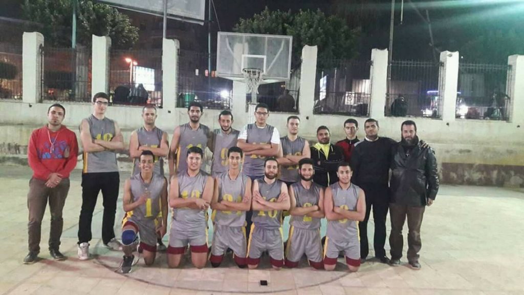 فوز الفريق الأول لكرة السلة رجال بمركز شباب المحلة على فريق نادى ميت غمر