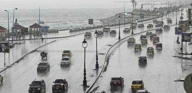 غداً .. أمطار ورياح شديدة على السواحل الشمالية والوجه البحري