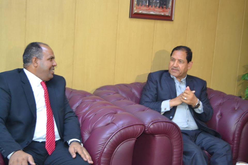 محافظ الغربية يستقبل أمين عام مساعد المجلس القومى لرعاية أسر الشهداء والمصابين