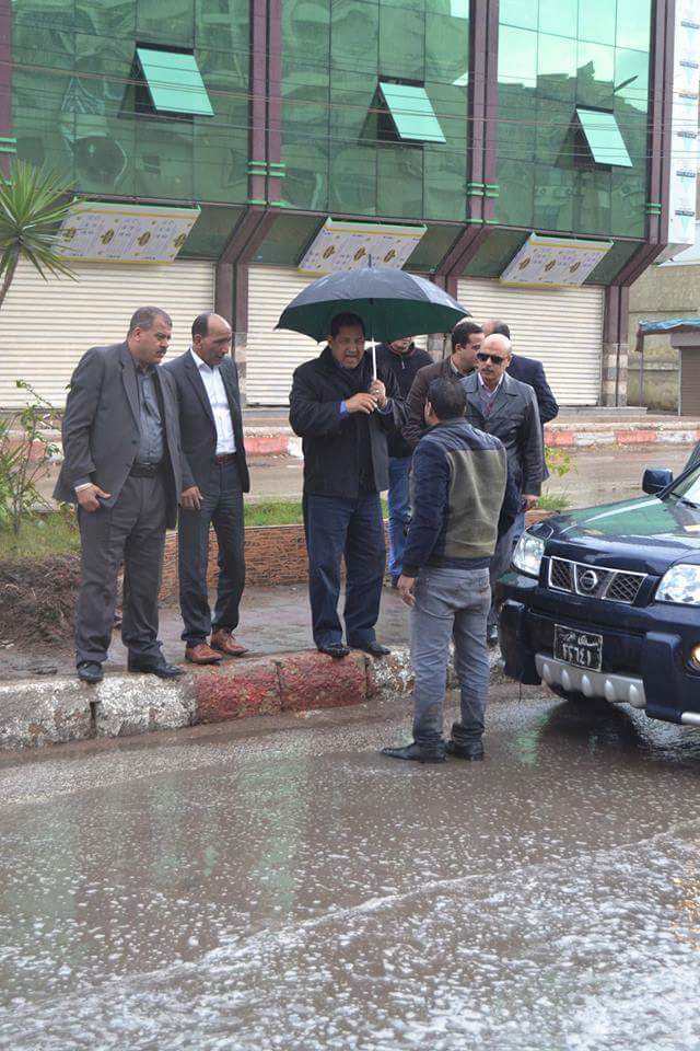 بالصور ..حالة طوارئ بمحافظة الغربية بسب الطقس السئ