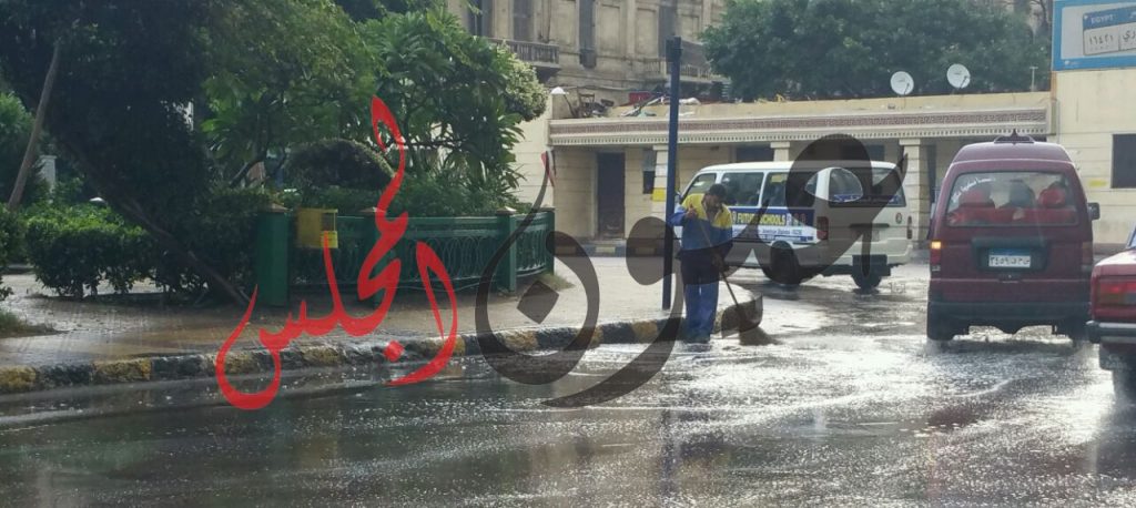 ارتبـاك حـركة الـمرور خـاصـة بطـريقى الكـورنيش و أبـوقـير بـالإسكندرية